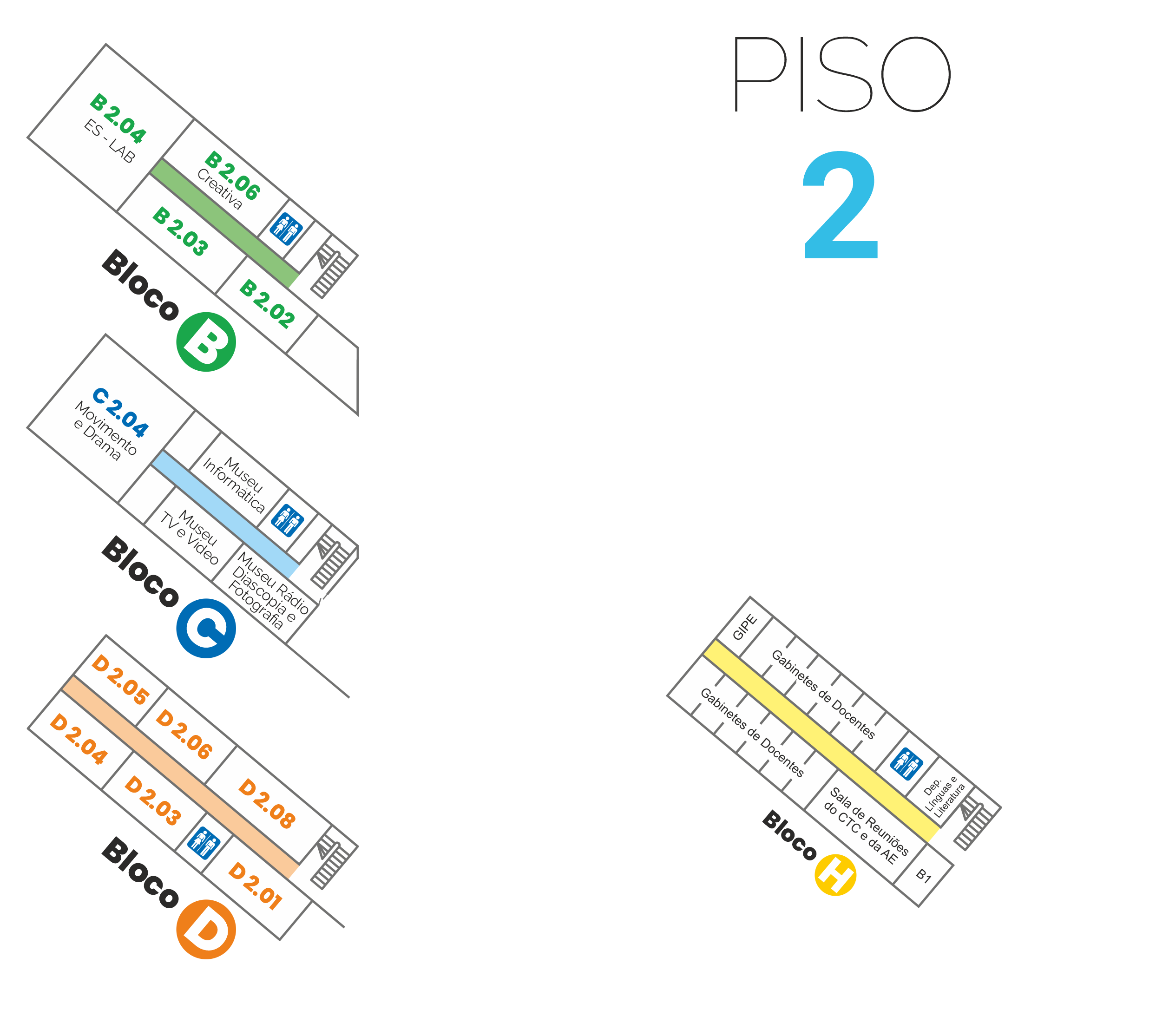 Planta do Piso 2 da ESE